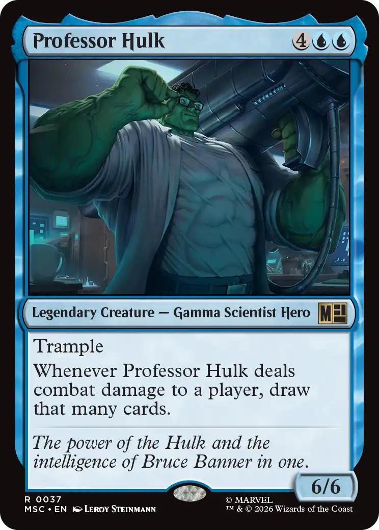 Professor Hulk [37] [Marvel Super Heroes: Commander] [Non-Foil]