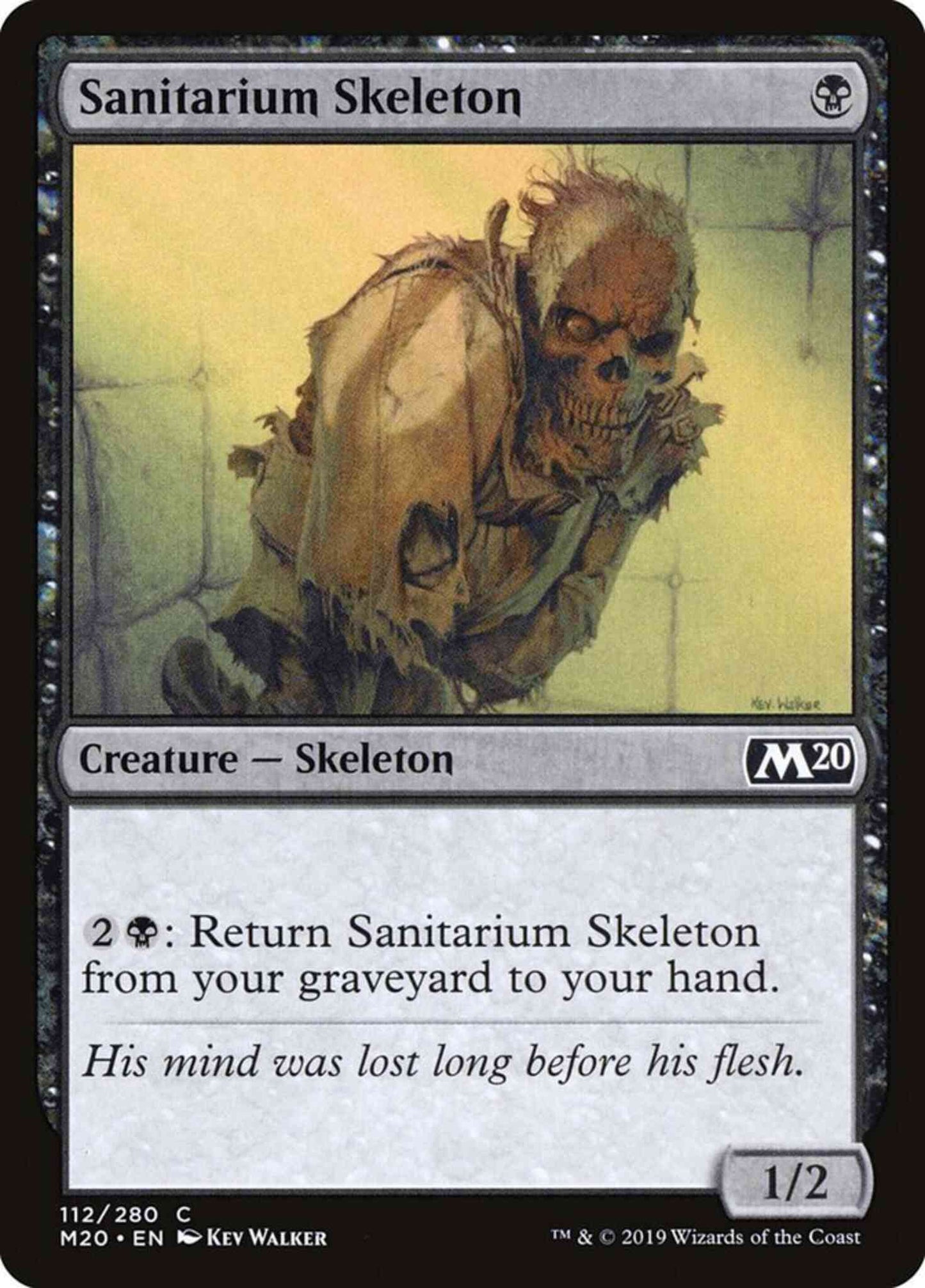 Sanitarium Skeleton [112] [Core Set 2020] [Non-Foil]