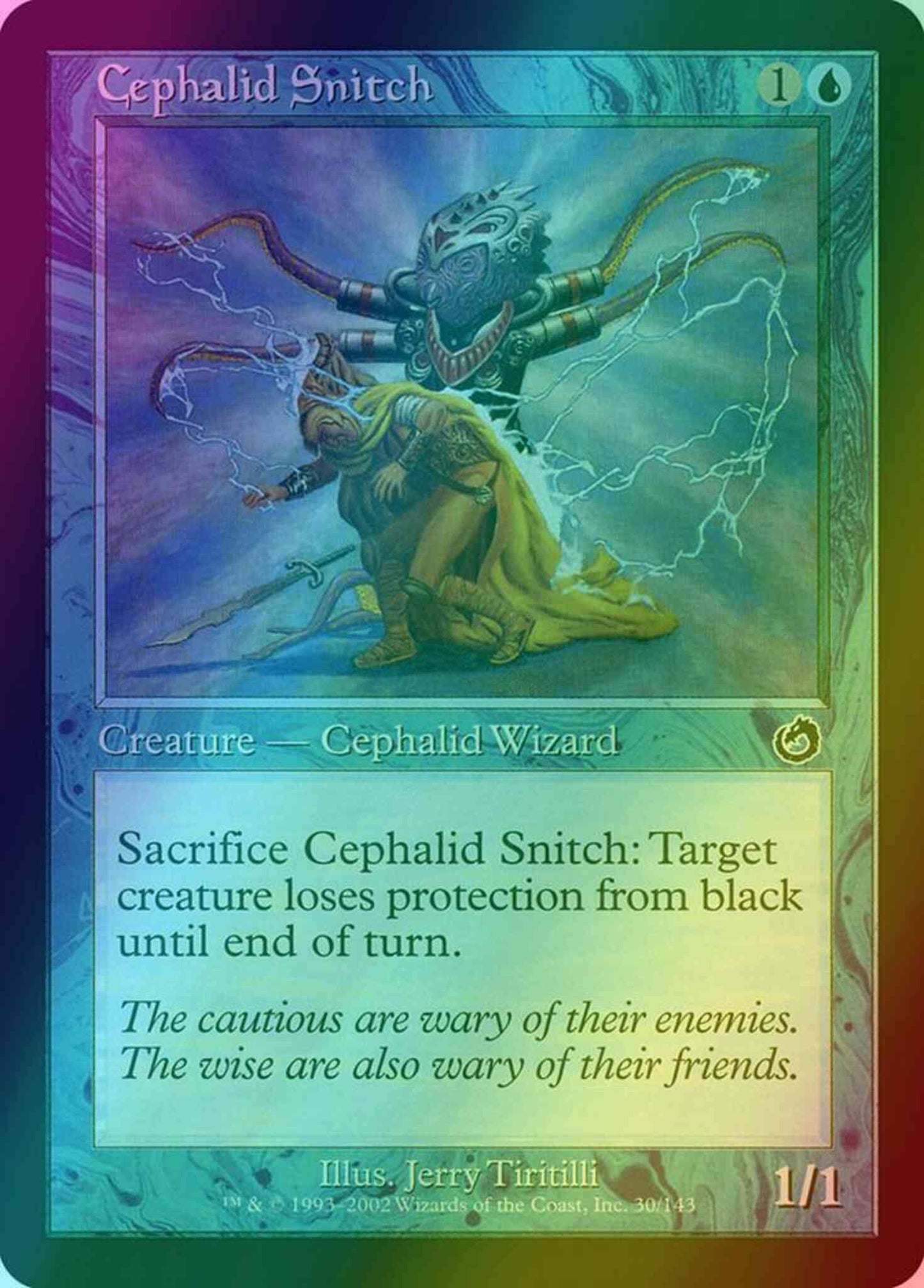 Cephalid Snitch [30] [Torment] [Foil]