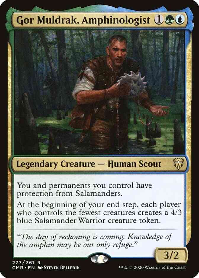 Gor Muldrak, Amphinologist [277] [Commander Legends] [Non-Foil]