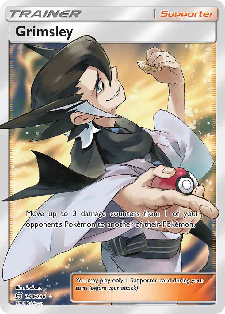 Grimsley - 234/236 - Rare Ultra [sm11-234] [Ultra]