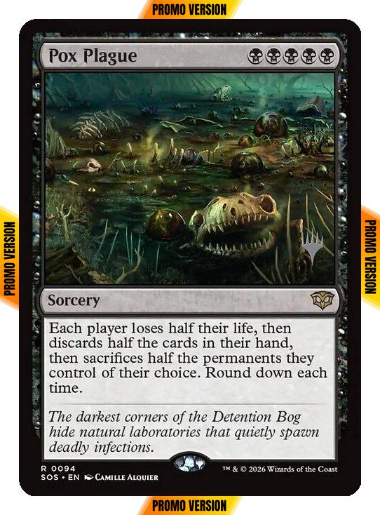 Pox Plague [94p] [Promo Pack] [Secrets of Strixhaven Promos] [Non-Foil]