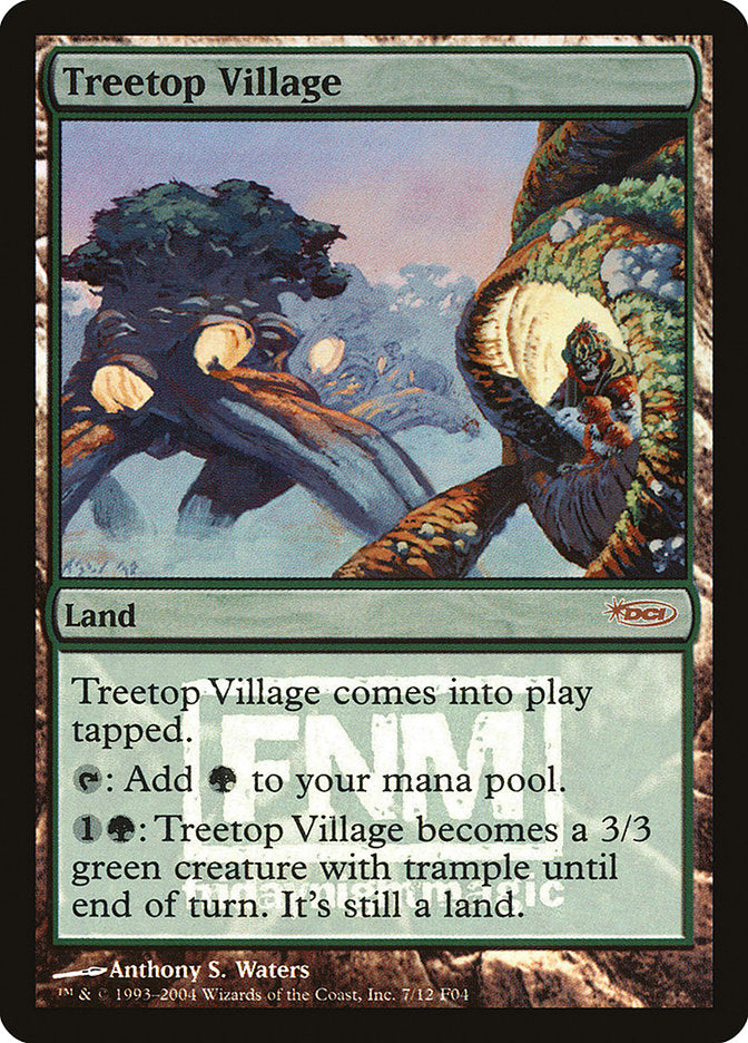 Treetop Village [7] [Friday Night Magic 2004] [Foil]
