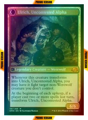 Ulrich of the Krallenhorde // Ulrich, Uncontested Alpha [191s] [Eldritch Moon Promos] [Foil]