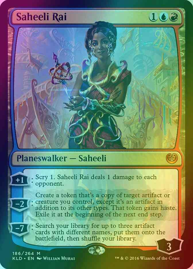 Saheeli Rai [186] [Kaladesh] [Foil]