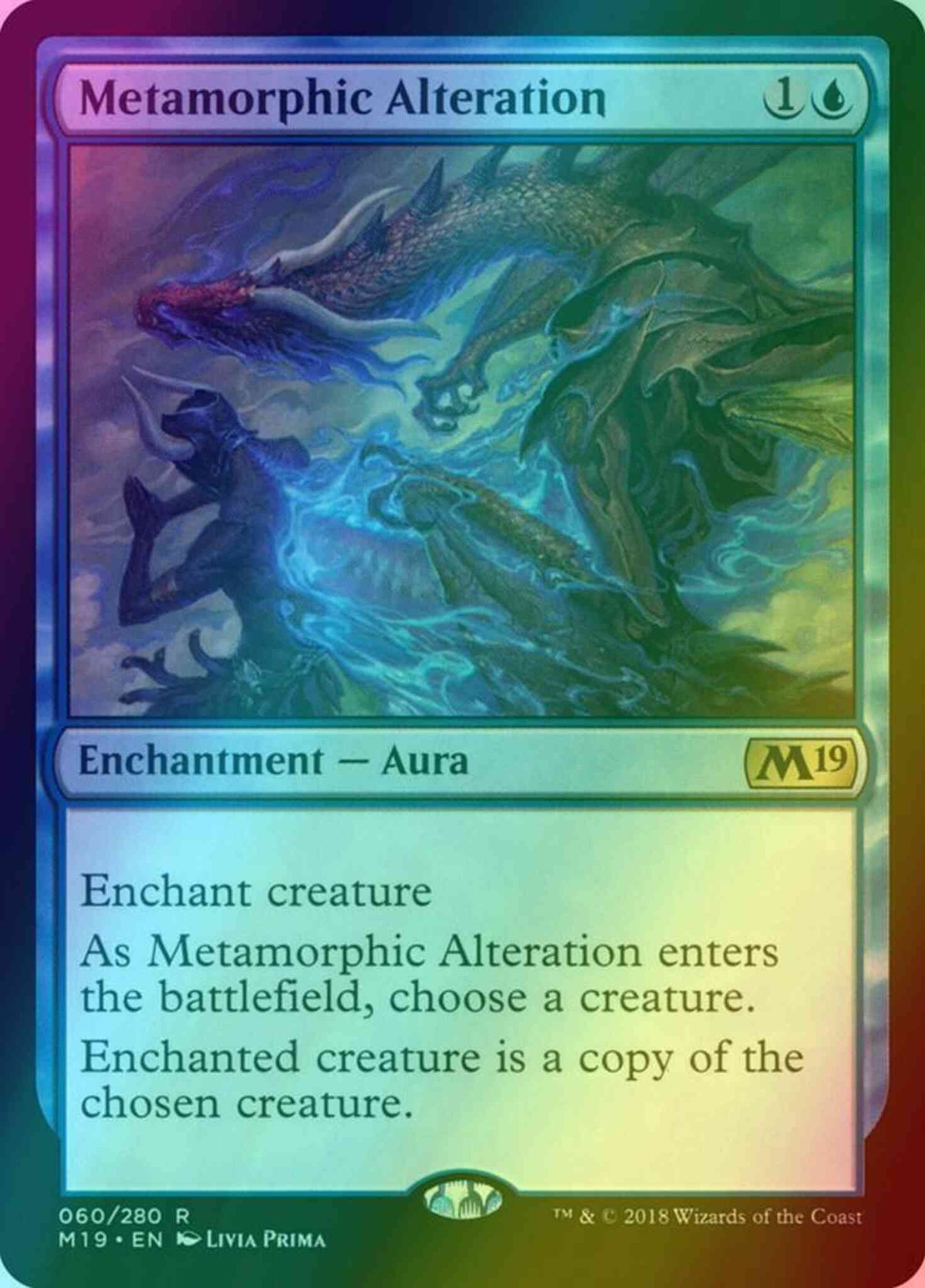 Metamorphic Alteration [60] [Core Set 2019] [Foil]