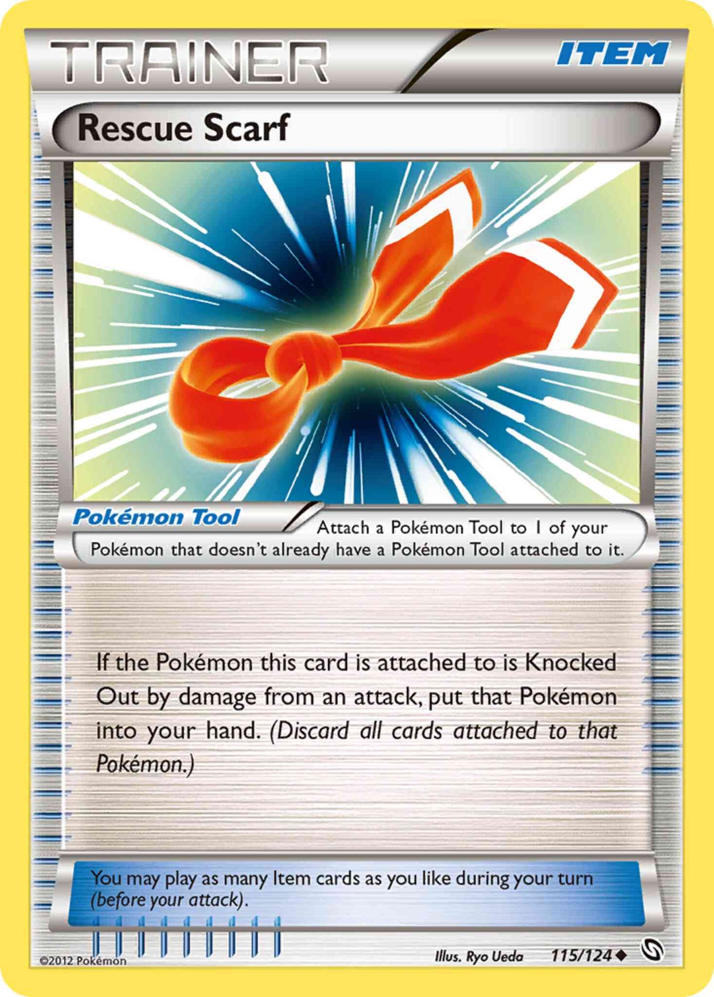 Rescue Scarf - 115/124 - Uncommon [bw6-115] [Non-Holo]