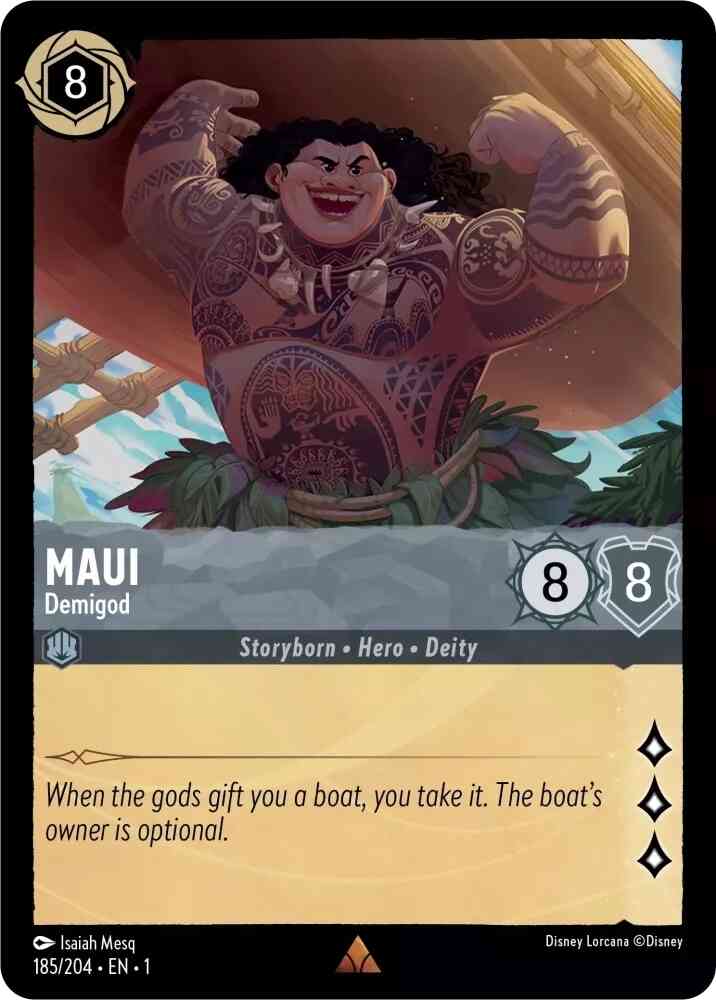 Maui - Demigod - 185/204 [The First Chapter] [Cold Foil]