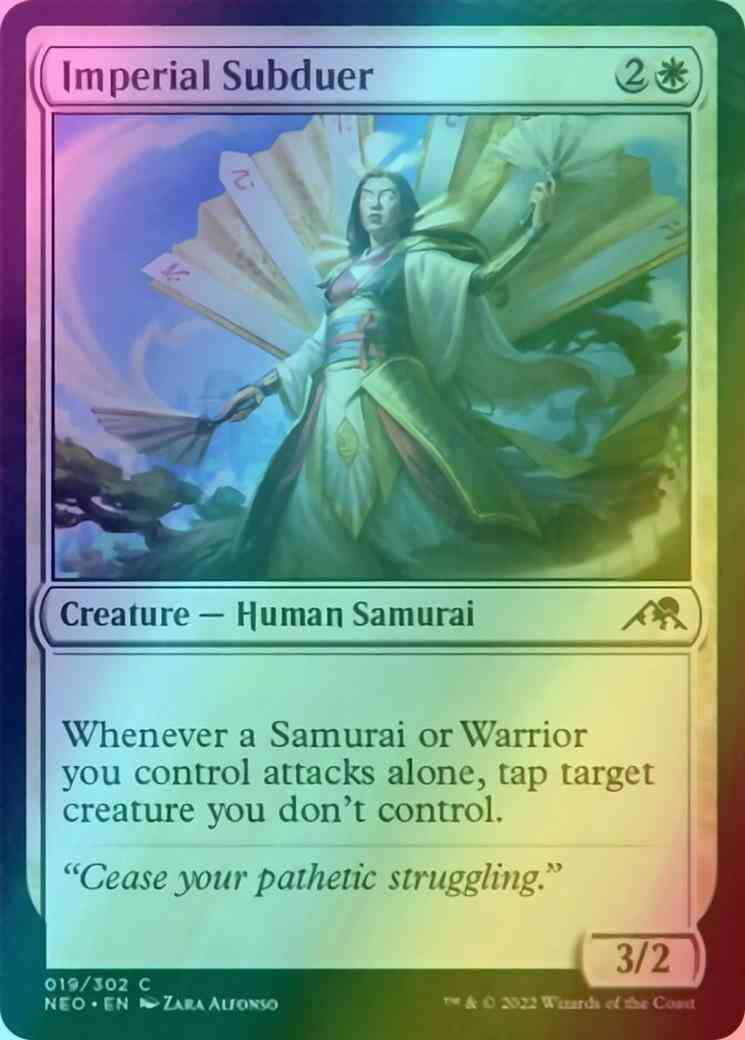 Imperial Subduer [19] [Kamigawa: Neon Dynasty] [Foil]