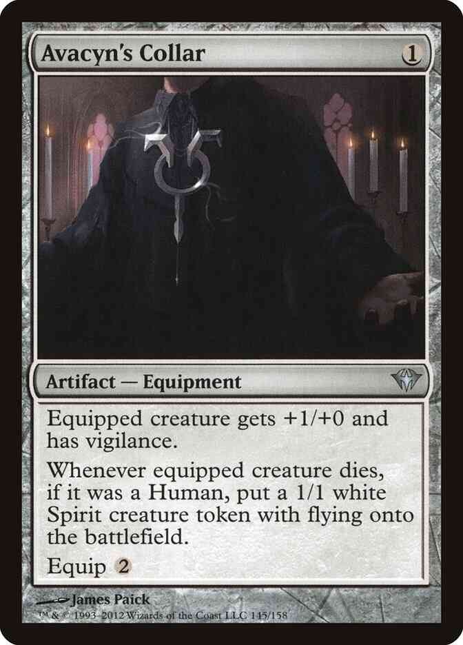 Avacyn's Collar [145] [Dark Ascension] [Non-Foil]