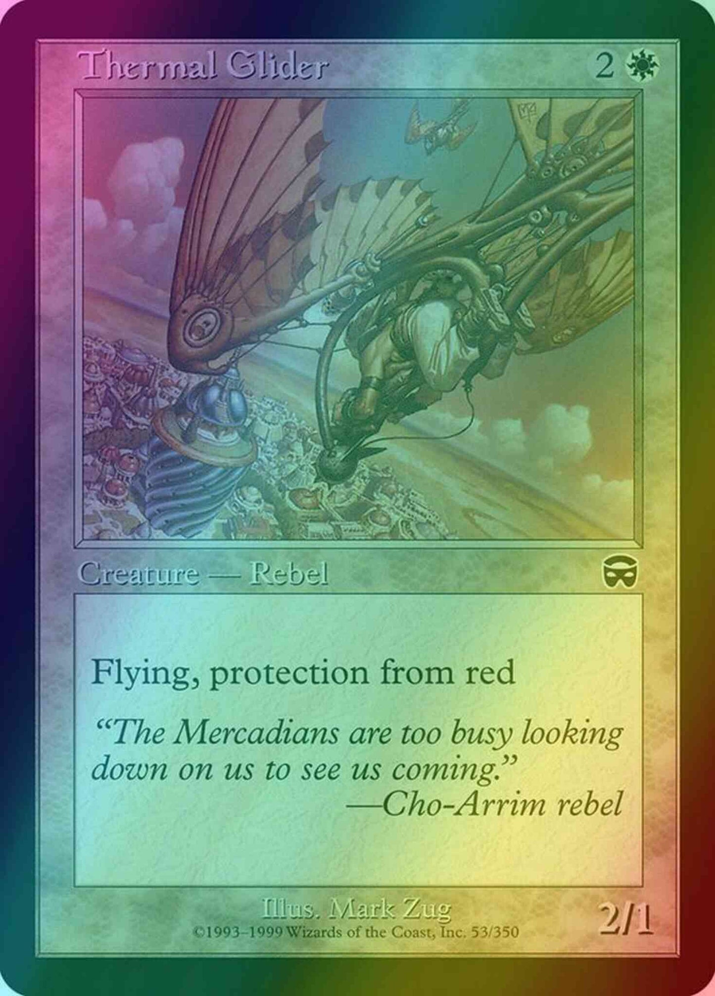 Thermal Glider [53] [Mercadian Masques] [Foil]