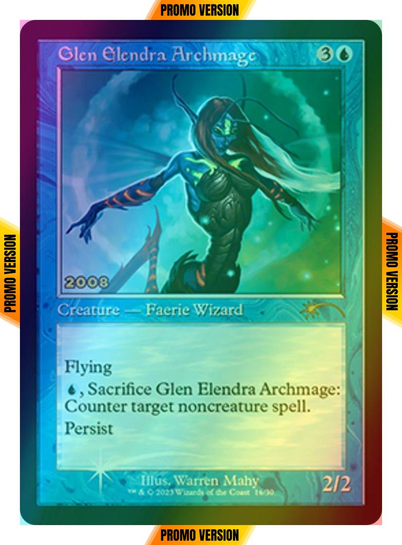 Glen Elendra Archmage [16] [Retro Frame] [30th Anniversary Promos] [Foil]