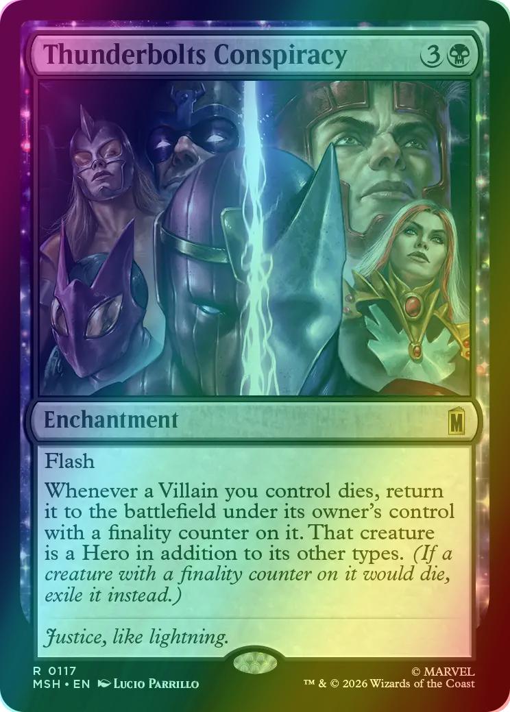 Thunderbolts Conspiracy [117] [Marvel Super Heroes] [Foil]