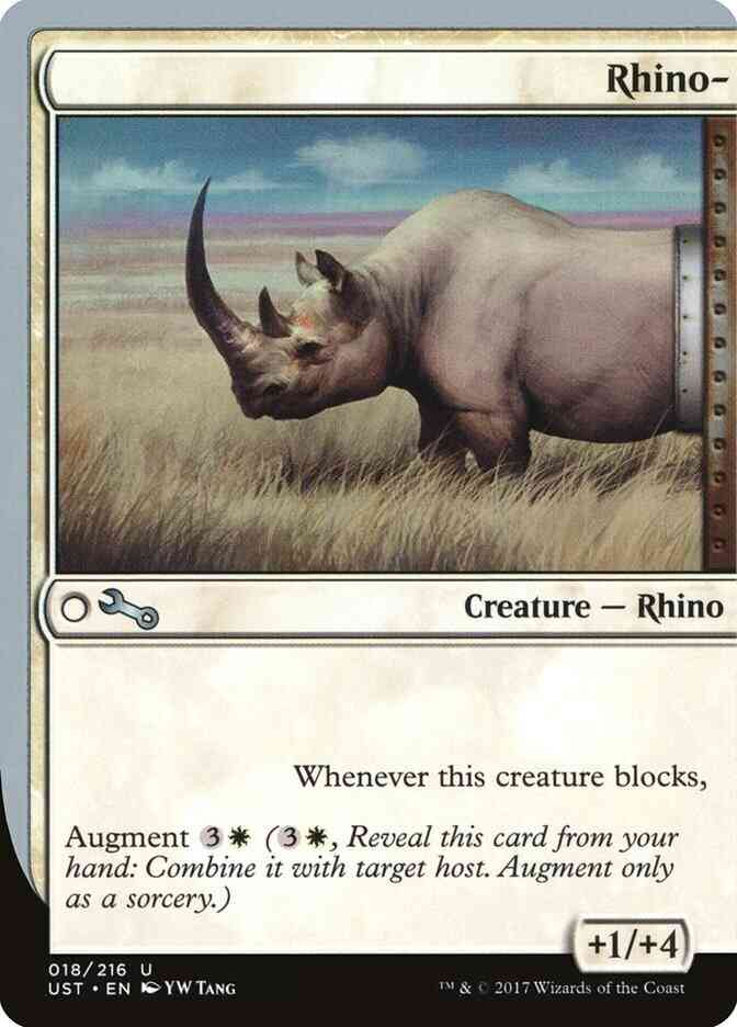 Rhino- [18] [Unstable] [Non-Foil]