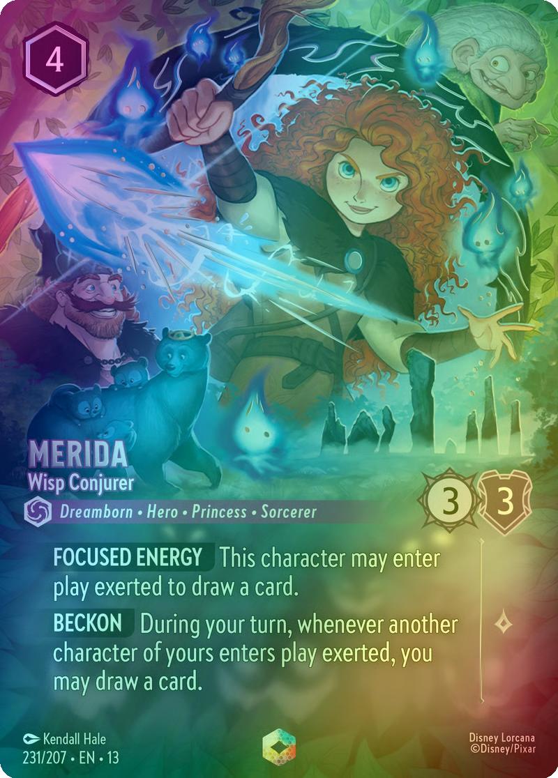 Merida - Wisp Conjurer (Enchanted) - 231/204 [Attack of the Vine!] [Holofoil]