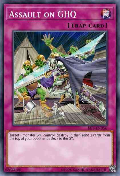 Assault on GHQ - FET-EN056 - Rare - Unlimited
