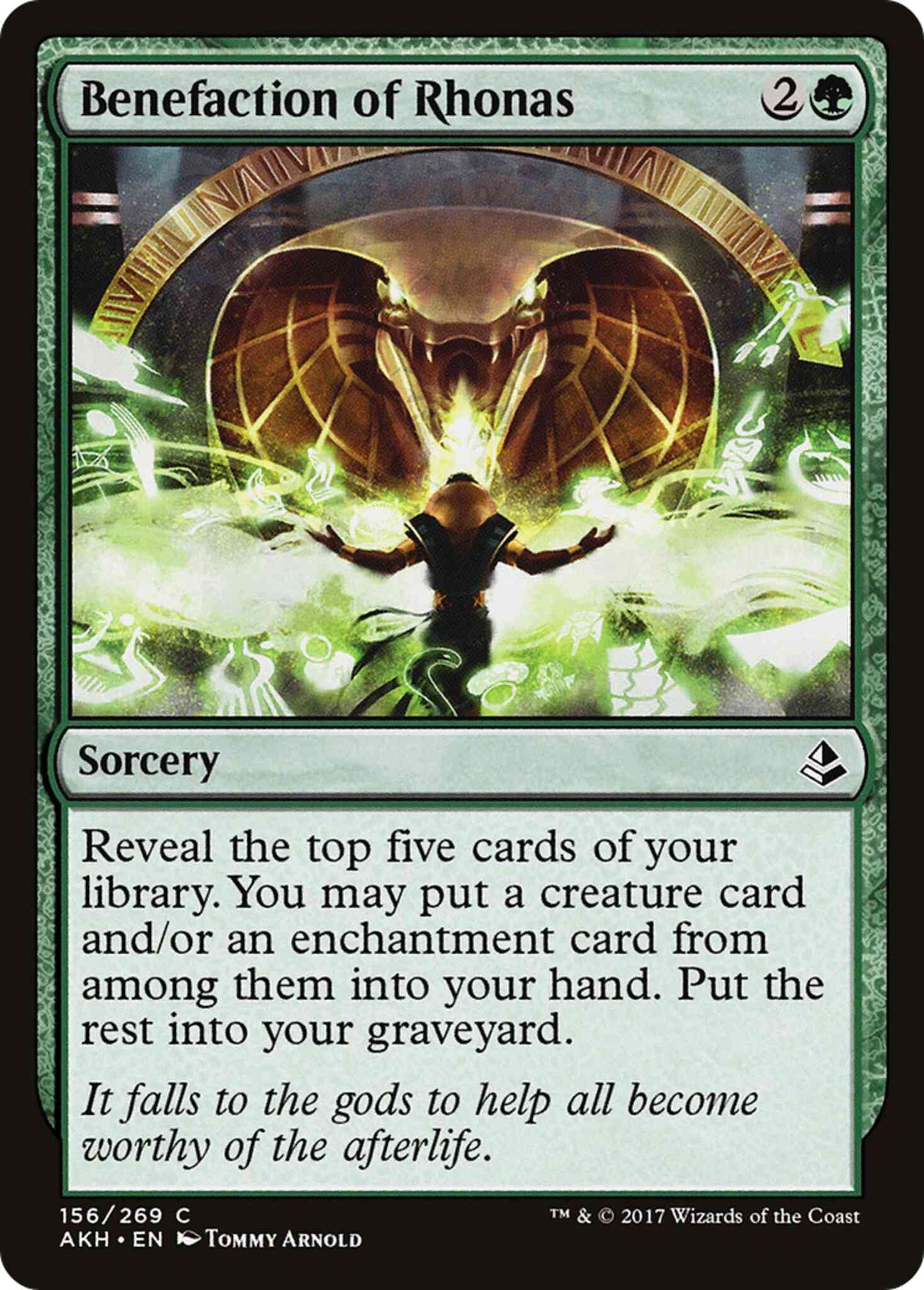Benefaction of Rhonas [156] [Amonkhet] [Non-Foil]