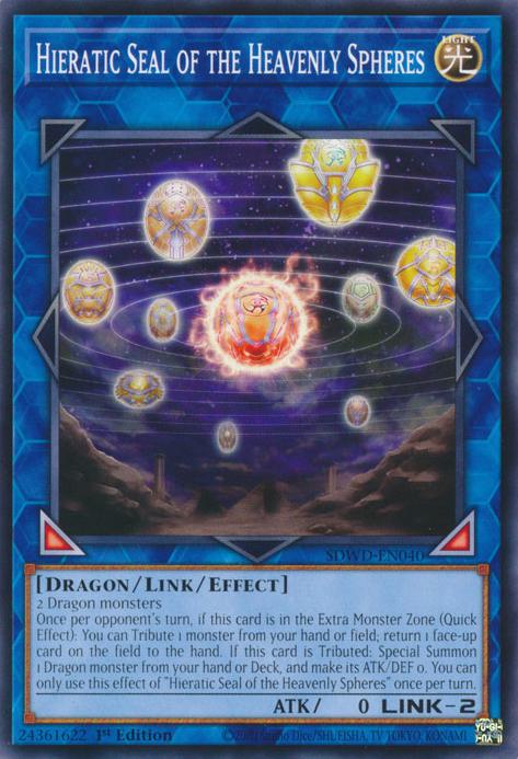 Hieratic Seal of the Heavenly Spheres - SDWD-EN040 - Common - 1st Edition