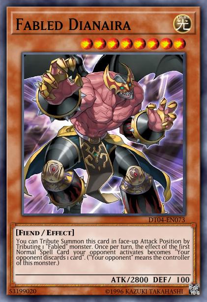 Fabled Dianaira - HA04-EN043 - Secret Rare - Unlimited