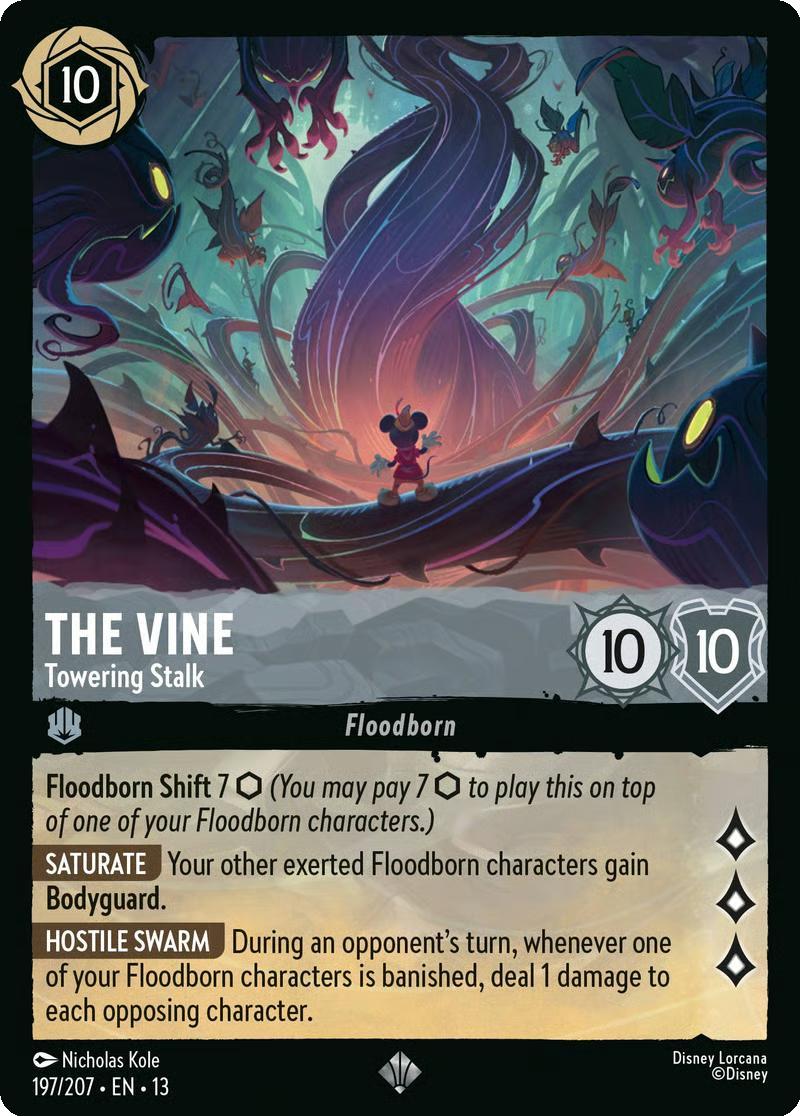 The Vine - Towering Stalk - 197/204 [Attack of the Vine!] [Non-Foil]