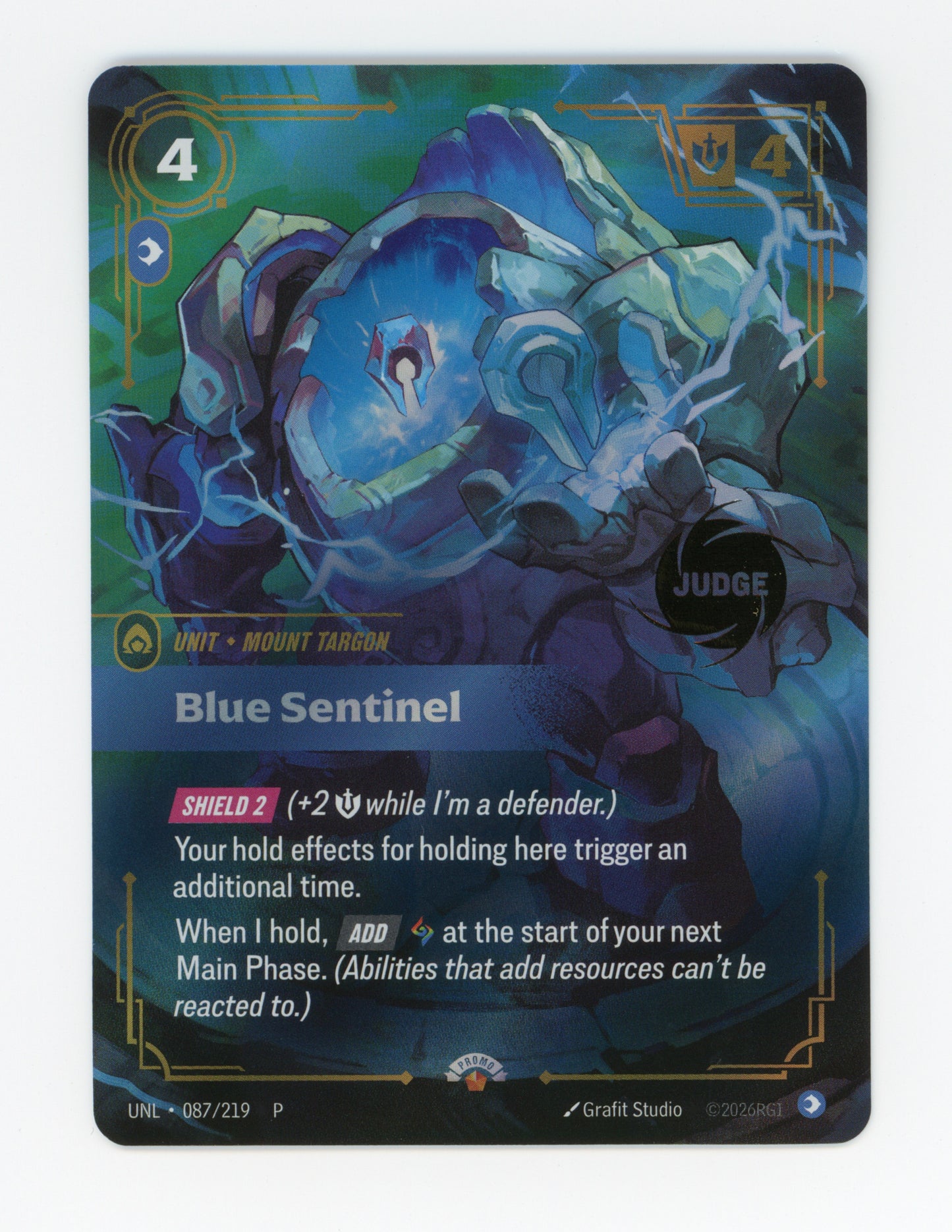 Blue Sentinel — Foil — ID 18218