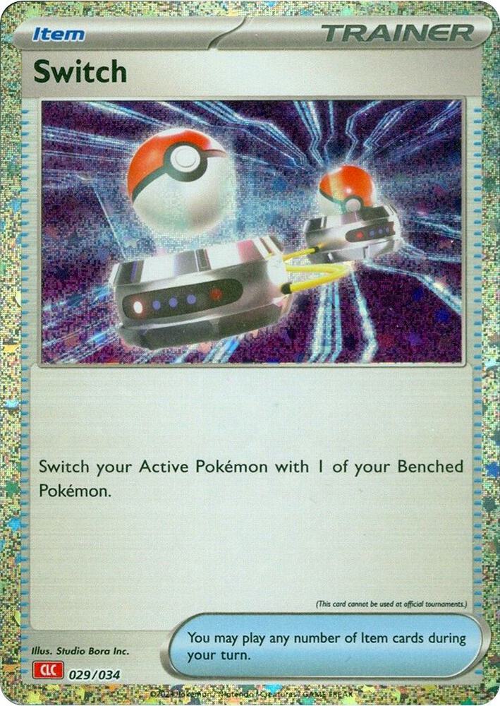 Switch - 029/034 - Promo - CLC [tcgc-CLC029] [Holo]