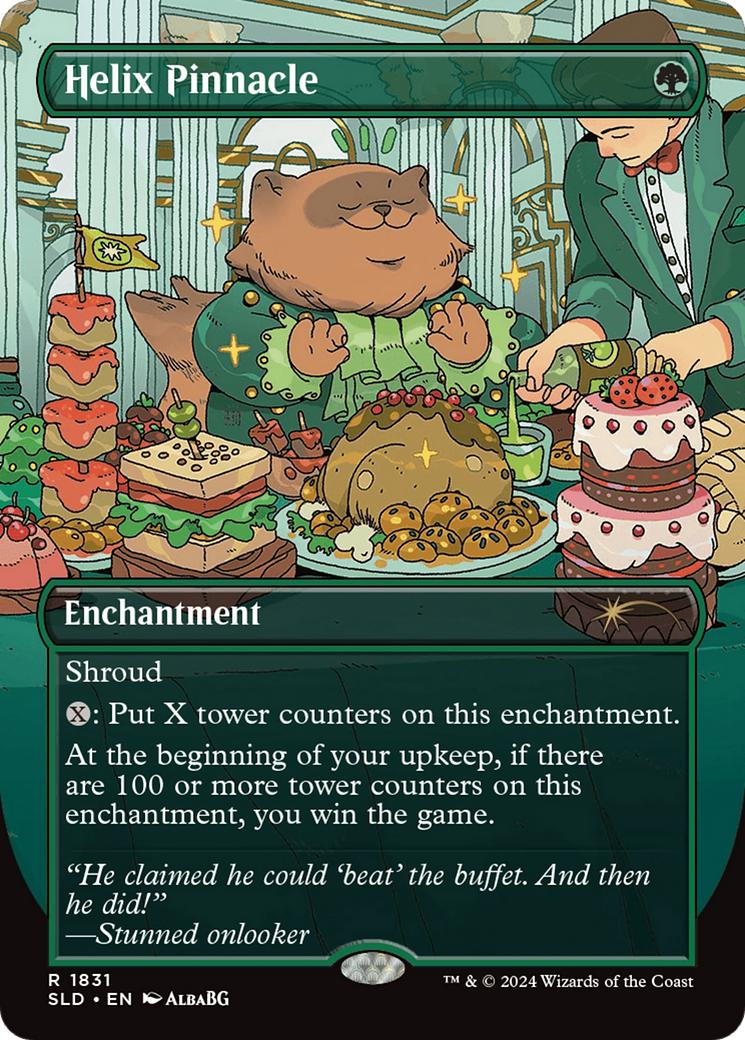 Helix Pinnacle [1831] [Borderless] [20 Ways to Win] [Secret Lair Drop] [Foil]