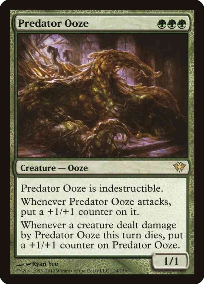 Predator Ooze [124] [Dark Ascension] [Non-Foil]