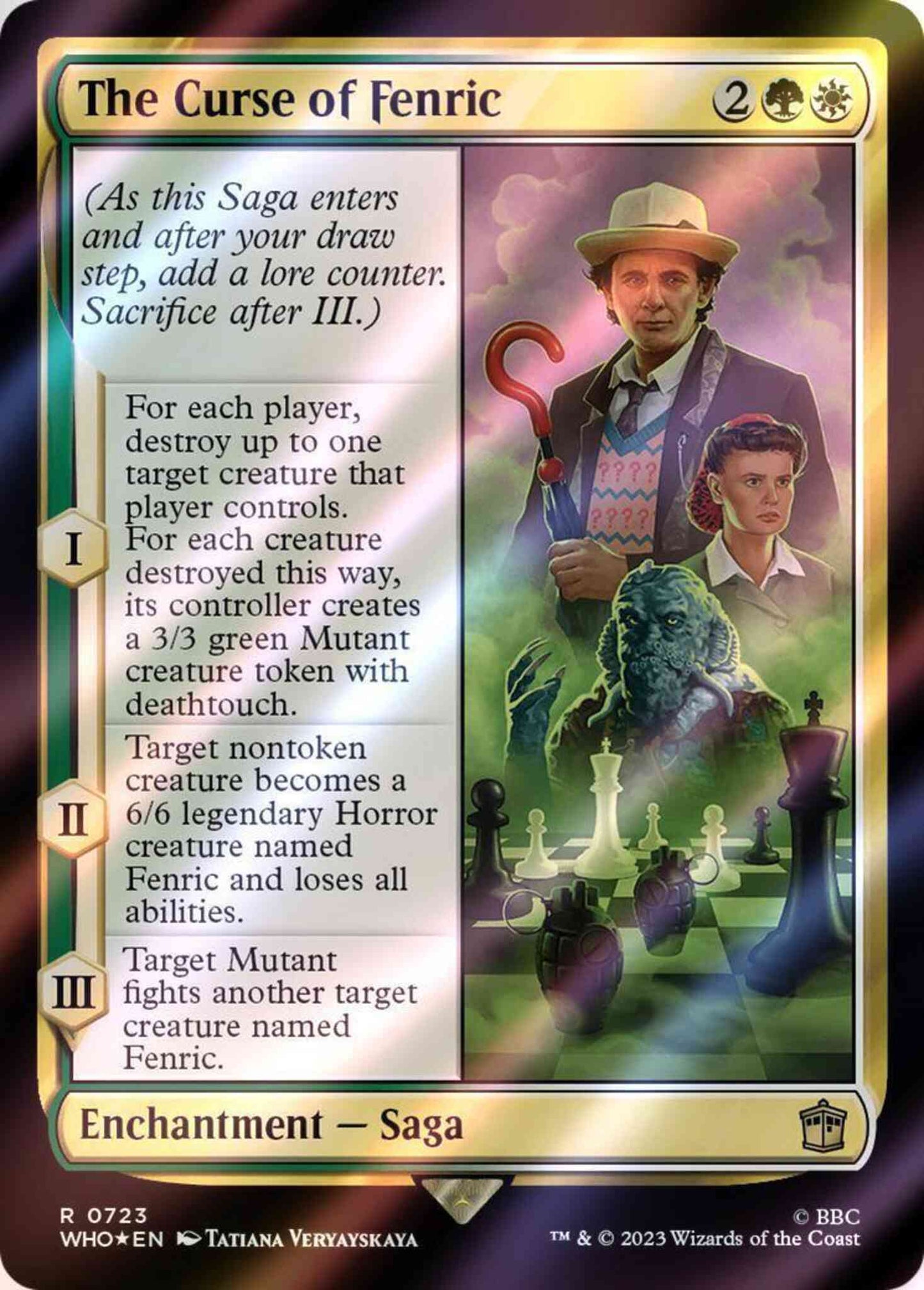 The Curse of Fenric [723] [Universes Beyond: Doctor Who] [Surge Foil]