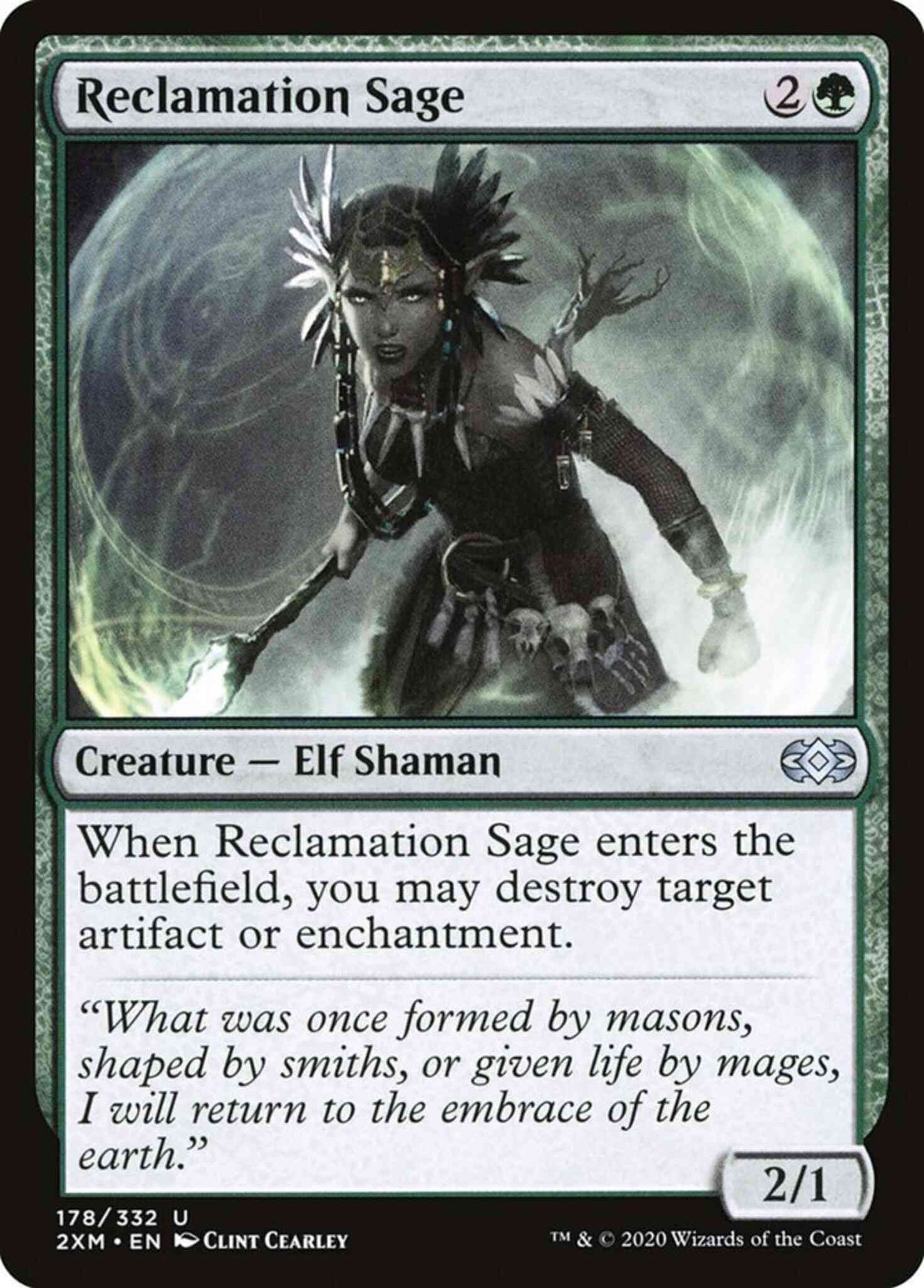 Reclamation Sage [178] [Double Masters] [Non-Foil]