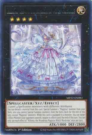 Rilliona, the Wondrous Magistus Witch Wardrobe - MP22-EN083 - Rare - 1st Edition