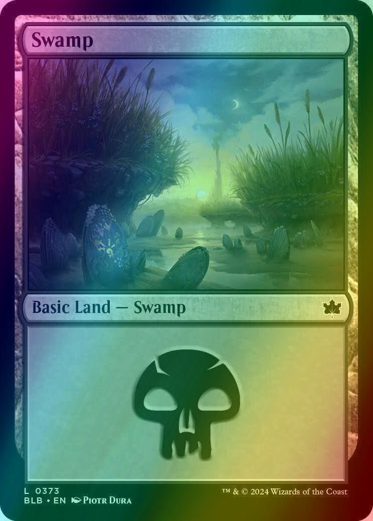Swamp [373] [Bloomburrow] [Foil]