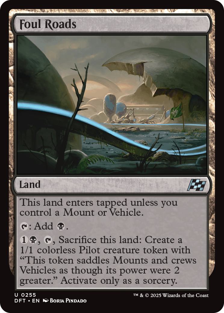 Foul Roads [255] [Aetherdrift] [Non-Foil]