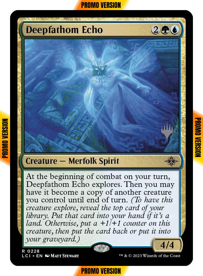 Deepfathom Echo [228p] [Promo Pack] [The Lost Caverns of Ixalan: Promos] [Non-Foil]