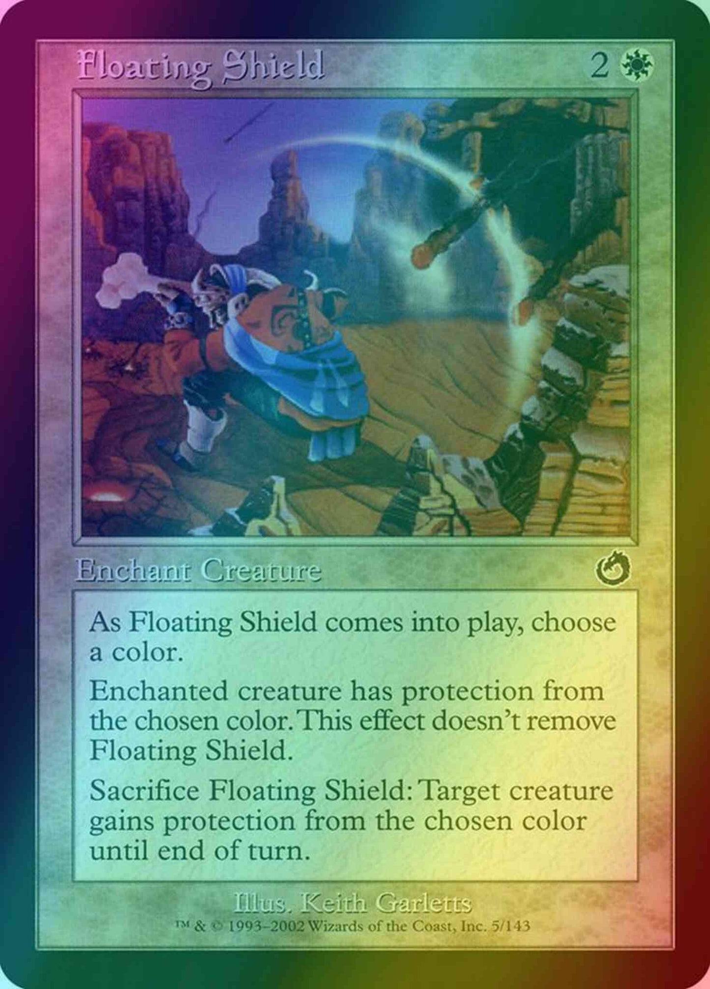 Floating Shield [5] [Torment] [Foil]