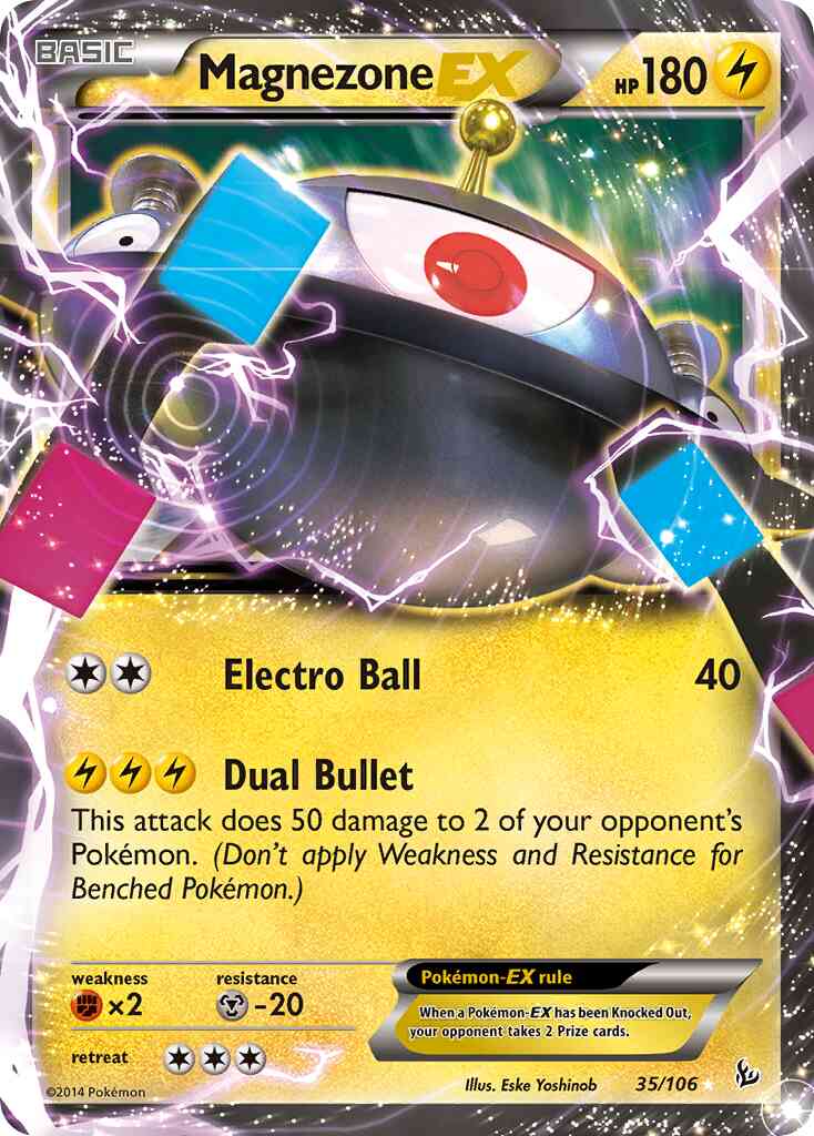 Magnezone-EX - 35/106 - Rare Holo EX [xy2-35] [Ultra]