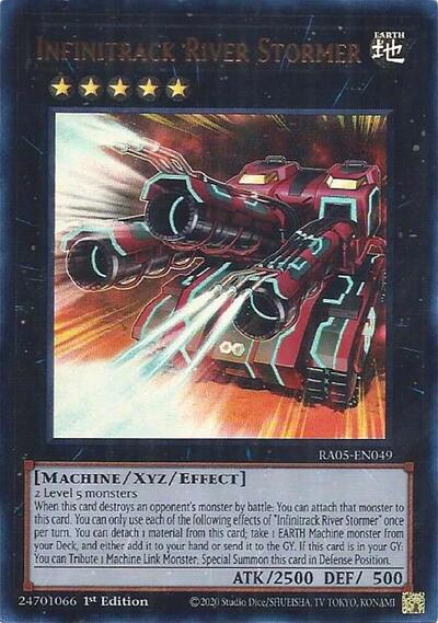 Infinitrack River Stormer - RA05-EN049 - Ultra Rare - 1st Edition