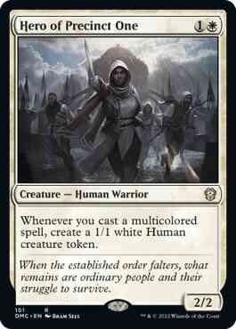 Hero of Precinct One [101] [Dominaria United: Commander] [Non-Foil]