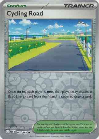 Cycling Road - 157/165 - Uncommon [sv035-157] [Reverse Holo]