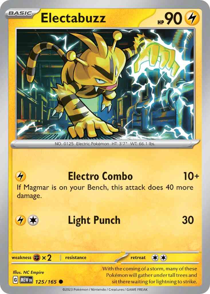 Electabuzz - 125/165 - Common [sv035-125] [Non-Holo]