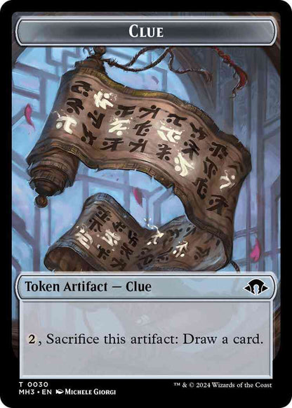 Clue Token (30) // Energy Reserve Token (36) [Modern Horizons 3: Tokens] [Non-Foil]