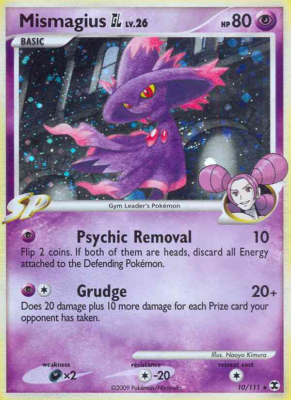 Mismagius GL - 10/111 - Rare Holo [pl2-10] [Reverse Holo]