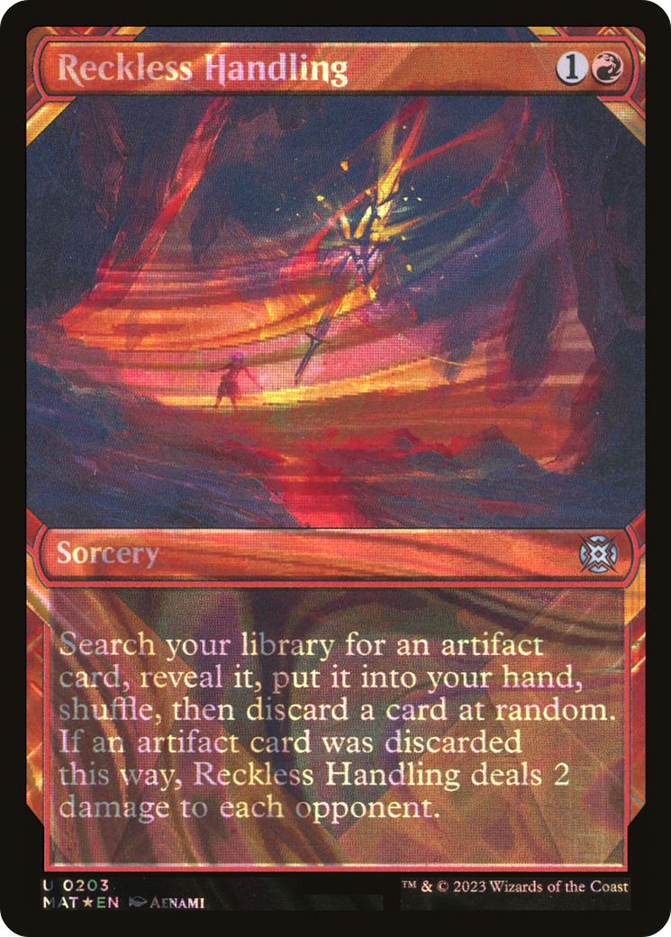 Reckless Handling [203] [Planar Showcase] [March of the Machine: The Aftermath] [Halo Foil]