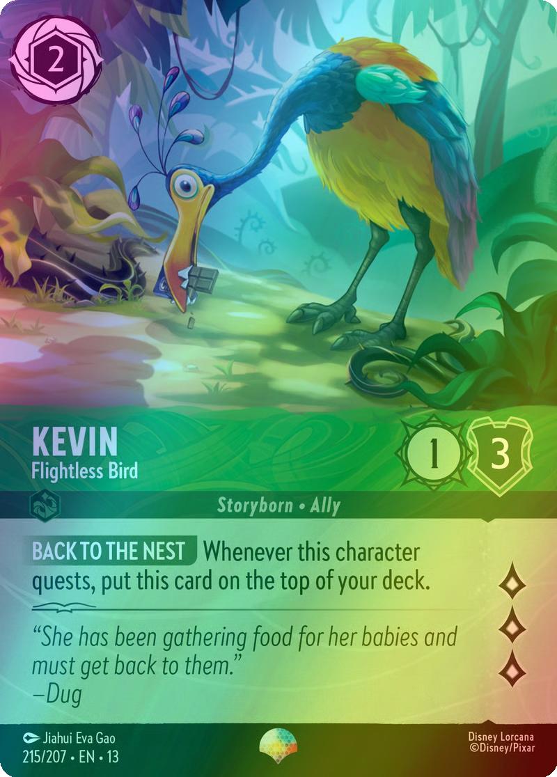 Kevin - Flightless Bird (Epic) - 215/204 [Attack of the Vine!] [Holofoil]