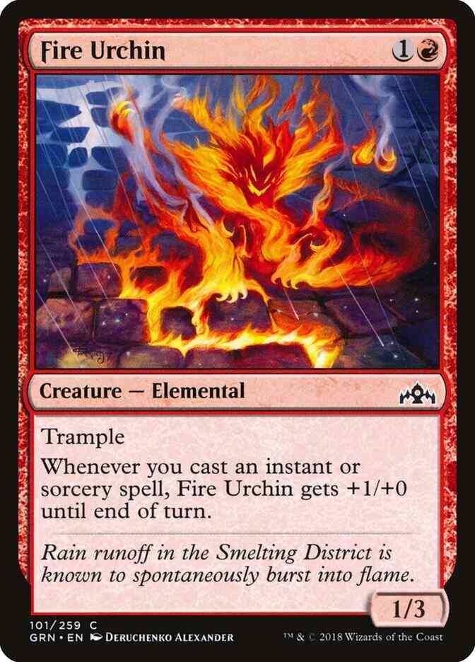 Fire Urchin [101] [Guilds of Ravnica] [Non-Foil]