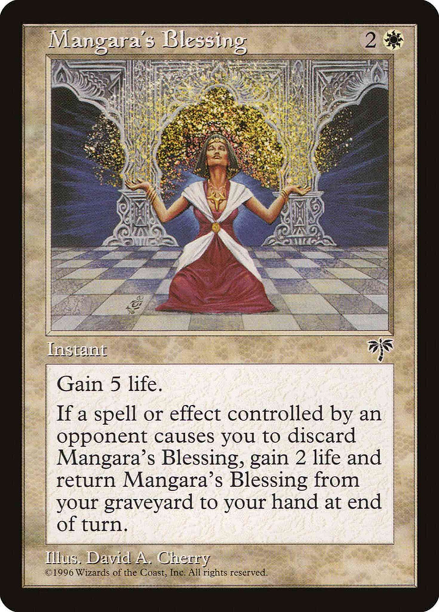 Mangara's Blessing [25] [Mirage] [Non-Foil]