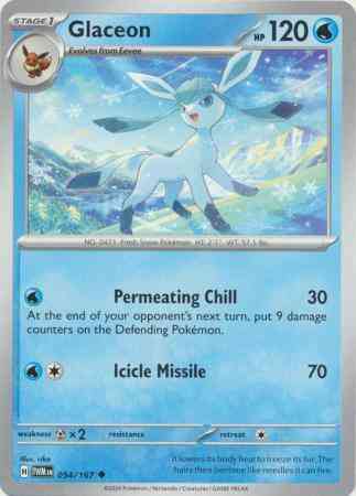 Glaceon - 054/167 - Uncommon [sv06-054] [Non-Holo]