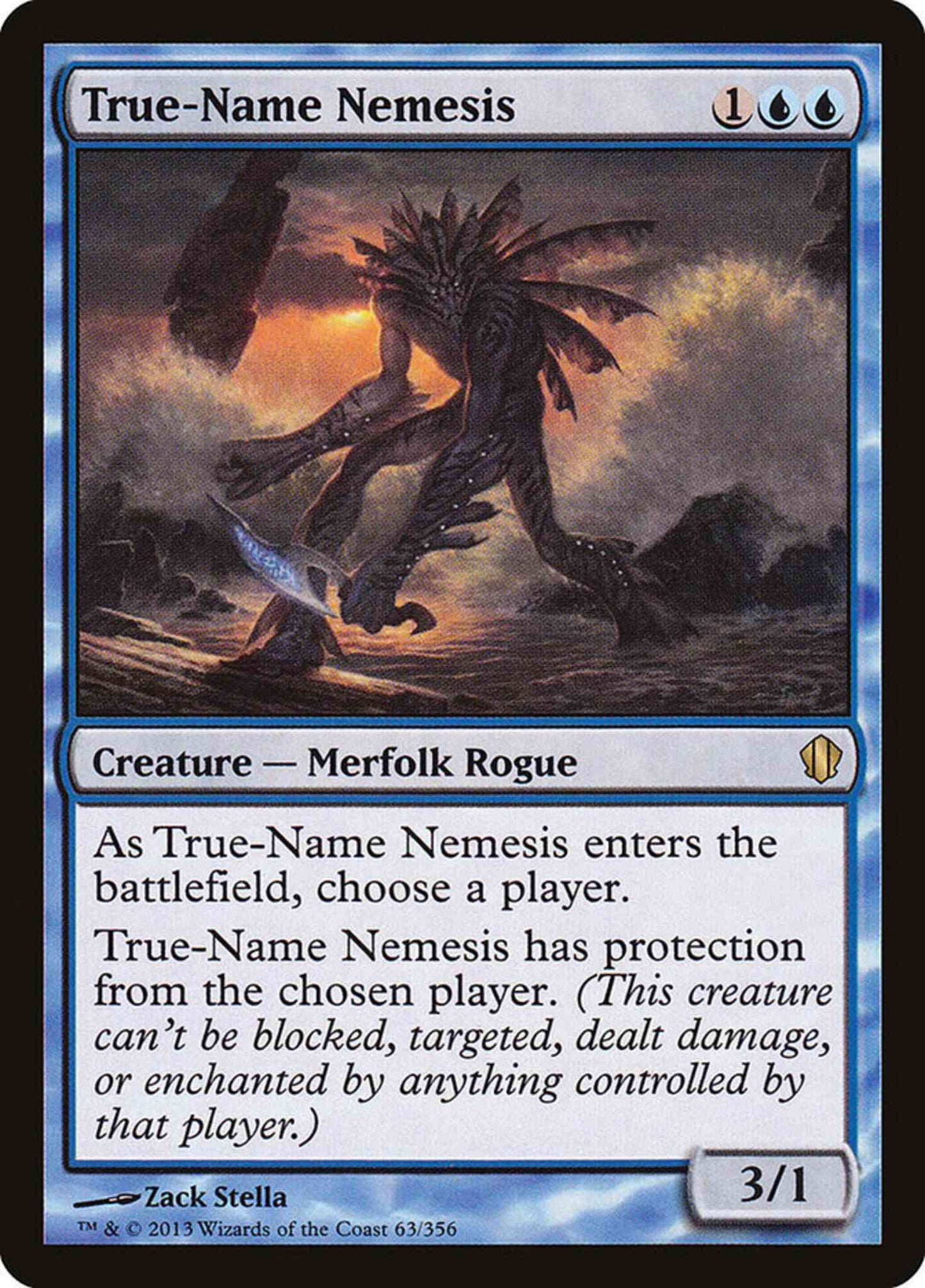 True-Name Nemesis [63] [Commander 2013] [Non-Foil]