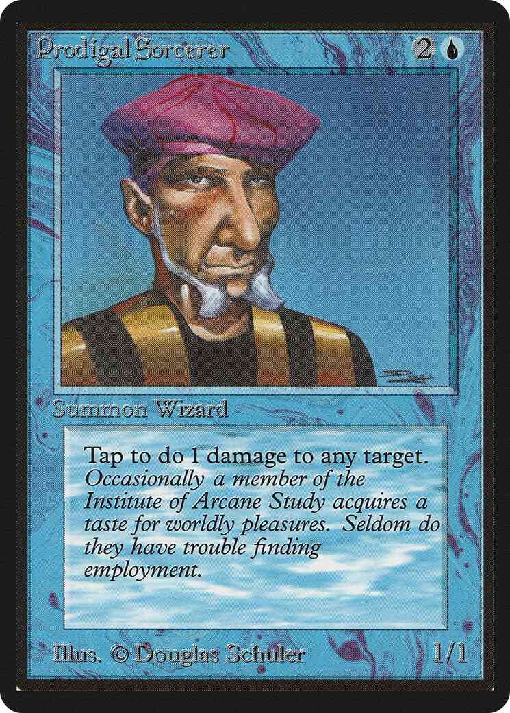 Prodigal Sorcerer [74] [Limited Edition Beta] [Non-Foil]