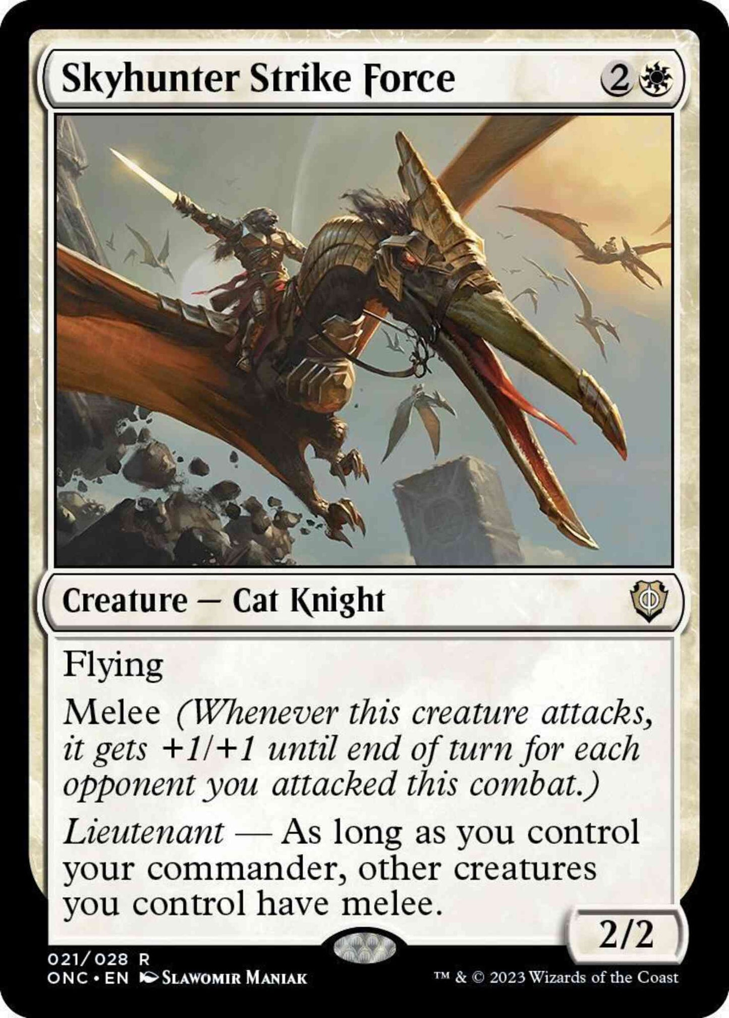 Skyhunter Strike Force [21] [Phyrexia: All Will Be One: Commander] [Non-Foil]